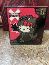 Hello Kitty x Godzilla Collaboration Figurine #1 Plastic, Black/White/Red picture