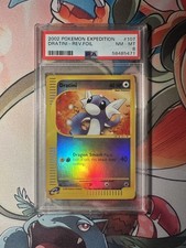 PSA 8 Dratini 107/165 Reverse Foil Expedition E Series 2002 Pokemon Card POP 51 picture