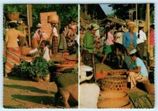DENPASAR, BALI Indonesia ~ Two MARKET SCENES  1974 ~ 4
