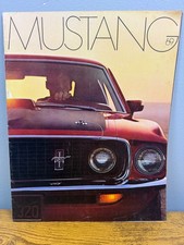 1969 Ford Mustang Models Dealership Sales Catalog Buyers Brochure Ad picture