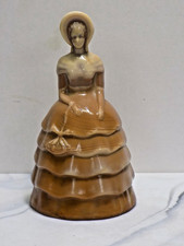 Summit Art Glass Melanie Southern Belle Chocolate Slag Glass Figurine picture
