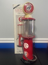 OLDE TYME Reproduction Antique Style 1988 Rebel Yell Distillery Whiskey Gas Pump picture