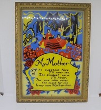 Antique Buzza Motto Lithograph on Paper 1920s Vibrant Color picture