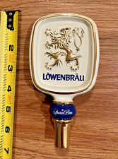 Lowenbrau Beer Tap Handle Knob Keg Bar Top Draft Brewing Vintage Lion Bier Small picture
