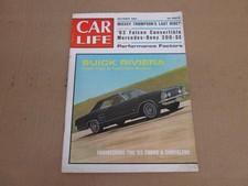 CAR LIFE magazine October 1962 drag race Buick Riviera Ford Falcon picture