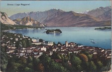 Stresa Lago Maggiore Piedmont IT Isola Bella Borromeo Palace Postcard picture