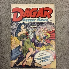 DAGAR DESERT HAWK #22 1949 SUPERIOR CANADIAN EDITION JACK KAMEN BONDAGE COVER picture