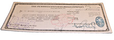 FEBRUARY 1936 PRR PENNSYLVANIA RAILROAD COMPANY DIVIDEND CHECK picture