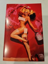 Pin-Up Queens Exclusive #1 Retro Paint Splash Naughty Exclusive Ltd 100 Cool picture