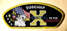 RARE BEAUTIFUL 2005 NATIONAL SCOUT JAMBOREE PATCH SUB CAMP picture
