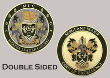 MLC Master Leader Course Sergeant Major Excellence Challenge Coin  J#22 picture