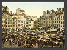 Photo:[Old part of town, Warsaw, Russia (i.e. Warsaw, Poland)] picture