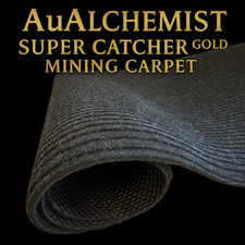AuAlchemist Ribbed Super Catcher Gold Mining Carpet mat For Sluice Box 8 x 36 picture