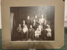 antique Identified Family Portrait Photo 10