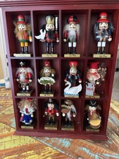 Vintage 1990s Sam's Club Nutcracker Set 12 Days of Christmas shadowbox display picture