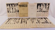 Antique 1925 A Short Description Of Historic Fashion With 28 Costume Plates picture