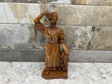 Vintage SIC French Alain Mariot Signed Woman Eating Grapes 8.5