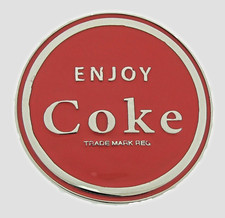 Coke Bottle Belt Buckle Vintage Coca-Cola Silver Metal Enjoy Coke Rare Cosplay picture