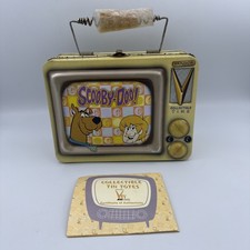 Rare Scooby Doo Lunch Box Tin collectible TV Tin by Vandor 2000 w/ COA picture