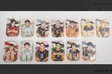 Haikyuu Square Can Badge Box Off Shot Color Vol 2 Anime Pin Set Japan Limited picture