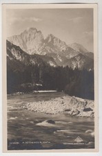 Postcard Gesäuse with Reichenstein 2247 m., approx. 1926, Brothers Lenz, unused picture