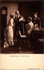 Early Promise Joseph Clark Tate Gallery London Art Postcard LL France picture