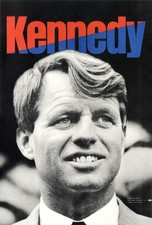 Official 1968 Robert F. Kennedy Presidential Campaign Poster picture