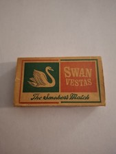Vintage Swan Vestas The Smoker's Match British Matchbox Circa 1950s picture