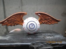 vintage von dutch flying eyeball hand painted ratrod car hood ornament picture