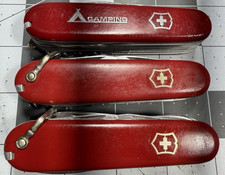 Vintage Victorinox Swiss Army Pocket Knives Mixed Lot Of 3 Bail picture
