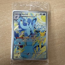Nidoran 30th Promo Sealed Pokemon Card picture