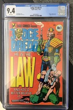 Judge Dredd #1 CGC 9.4  picture