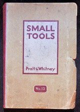 Vintage Small Tools Pratt & Whitney Catalog Reference Book No. 13 - Paperback picture