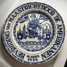 1944 Maastricht the First Liberated City of Holland Plate, 8