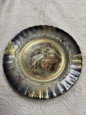Vintage Mitterteich Germany 87 Bavarian Royal Munich Portrait Porcelain Plate picture