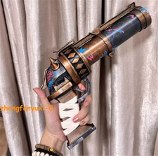 Arcane: League of Legends Jinx Revolver Pistol 30cm Cosplay Prop Jinx Accessory picture