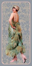 MAE BUSCH Movie Star in 1922 - 1920s Fashion Laminated Photo Bookmark picture