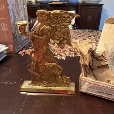 Brass Angle Candle Holder picture
