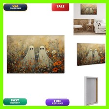 Stupell Industries Ghost In Autumnal Meadow Canvas Art Cf-404_Cn_20X30 picture