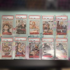 PSA 10 One Piece 25th Anniversary Premium Card Collection Sequential 10 Card Set picture