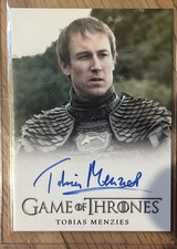 2014 Game of Thrones Season 3 AUTO AUTOGRAPH Full Tobias Menzies Edmure TuLLY picture