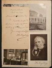 1911 John Bigelow ALS Signed Letter on Sherman Law + Photos – Near Death picture