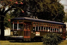 New Orleans Street Car New Orleans vintage postcard b956 picture