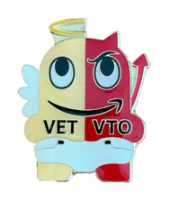 VET Angel VTO Devil AMAZON PECCY PIN picture