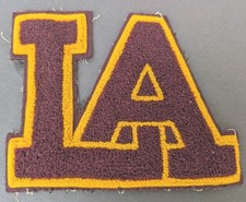 Vintage 40's Loyola Academy LA Patch Letter From Jacket picture
