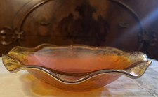 VTG Carnival Glass 9 1/2