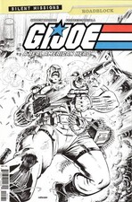 G.I. Joe: A Real American Hero-Roadblock #1C VF/NM; Image | 1:10 Variant B&W - w picture