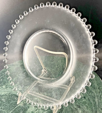 VTG Candlewick Imperial Glass Luncheon Plate 8-1/4