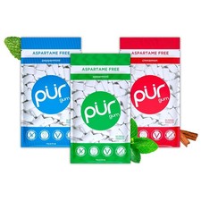 PUR Gum, Variety Pack, Xylitol No 55 Count (Pack of 3), picture