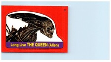 Alien The Queen Slimer Movie Sticker 1986 Non-Sport Trading Card Vintage picture